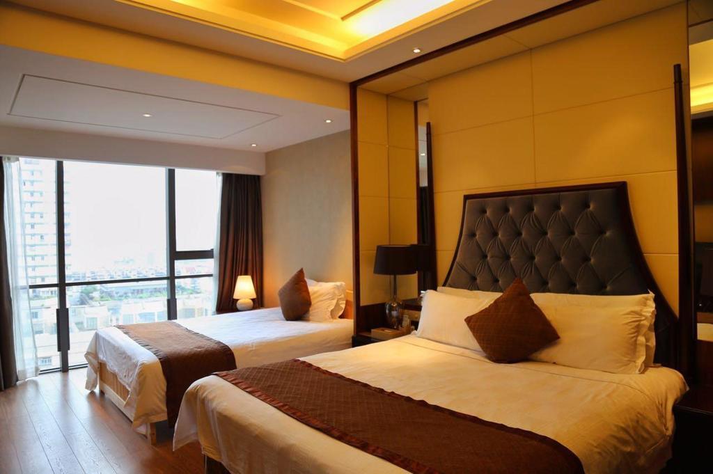 Yousu Hotel & Apartment Tianyi Square Yinyi Global Center Apartment Ningbo נינגבו מראה חיצוני תמונה