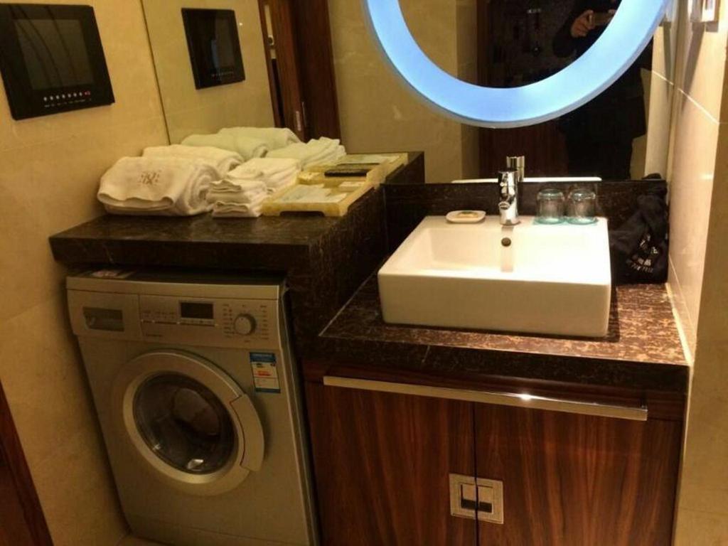 Yousu Hotel & Apartment Tianyi Square Yinyi Global Center Apartment Ningbo נינגבו מראה חיצוני תמונה